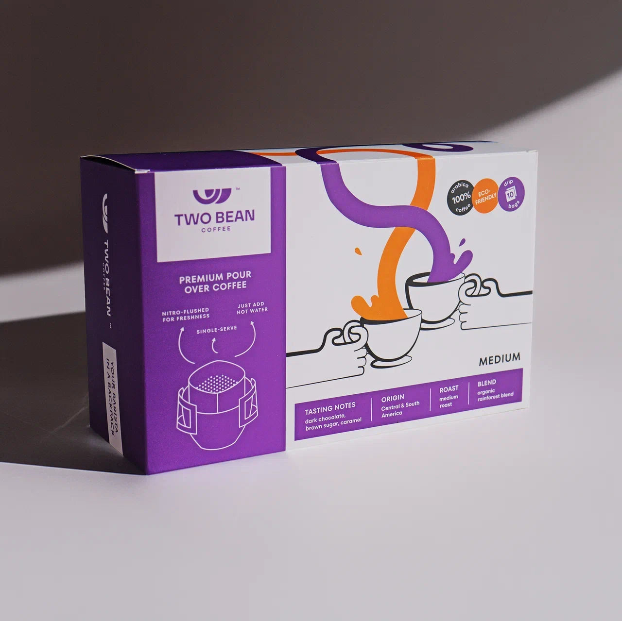 Drip Coffee Medium Roasted Beans Central & South America