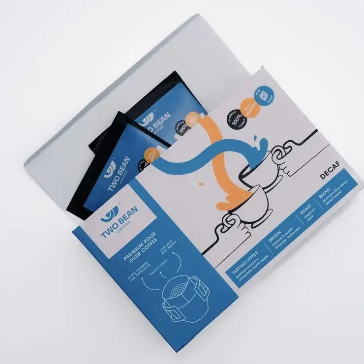Drip Coffee Decaf Roasted Beans Central &amp; South America, Indonesia