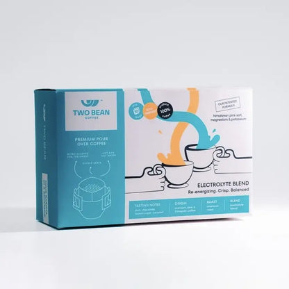 Drip Coffee With Electrolytes — Two Bean Coffee Electrolyte Blend
