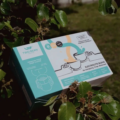 Drip Coffee With Electrolytes — Two Bean Coffee Electrolyte Blend